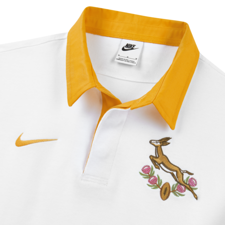 2025 NIKE SPRINGBOKS 30TH ANNIVERSARY LONG SLEEVE WHITE JERSEY-MEN'S