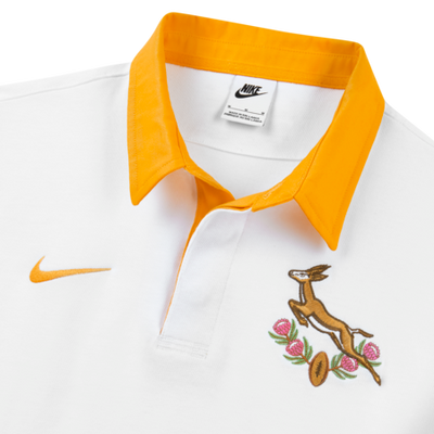 2025 NIKE SPRINGBOKS 30TH ANNIVERSARY LONG SLEEVE WHITE JERSEY-MEN'S